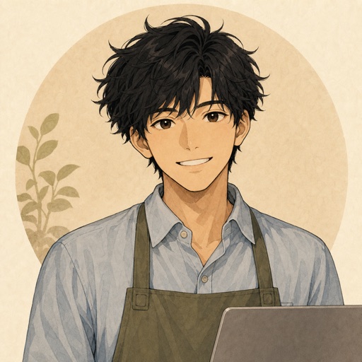 見習いの蓮くん