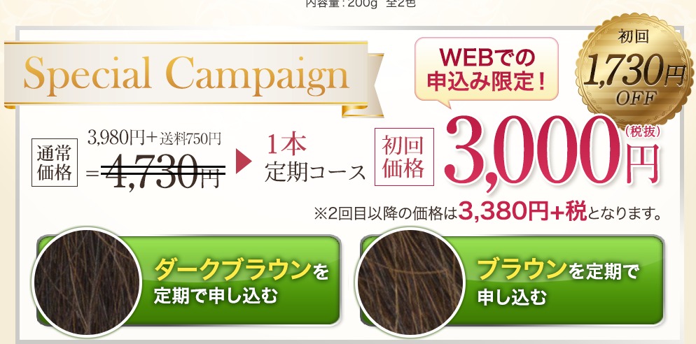 白髪用マイナチュレ カラートリートメントのお買い得価格