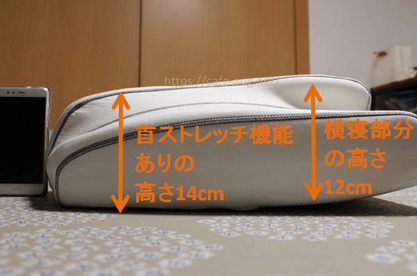 ヨコネ3(YOKONE3)の大きさ(高さ)