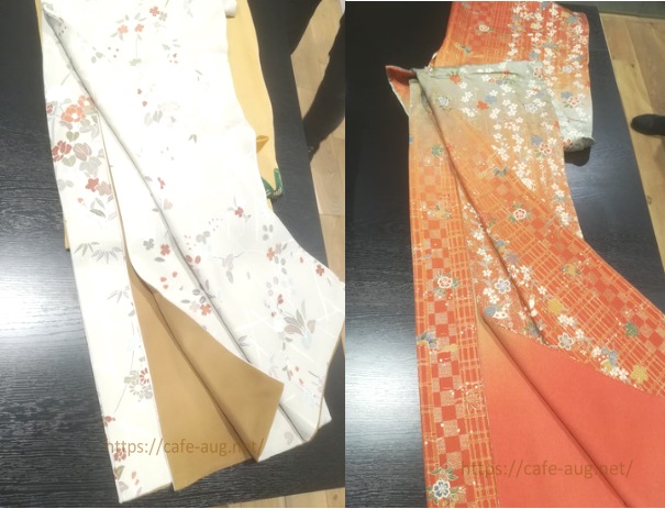 バイセルで買取された着物（小紋）