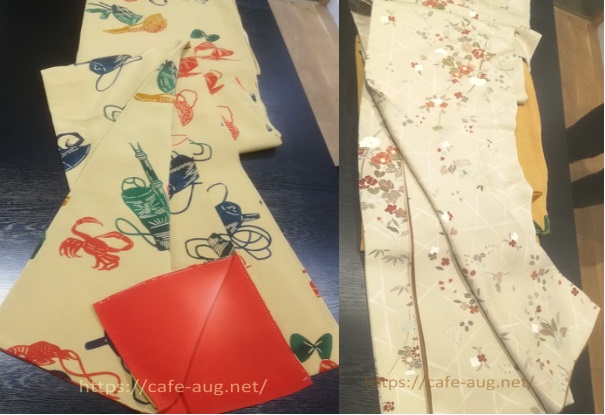 バイセルで買取された着物（小紋）