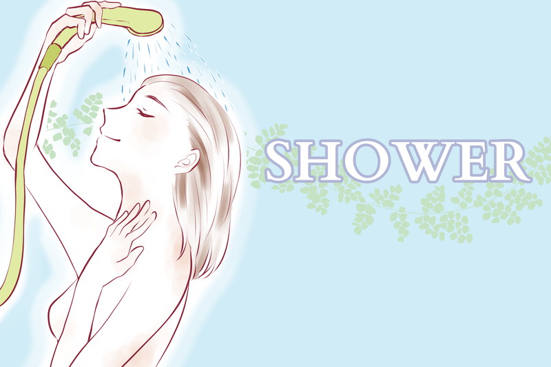 クリームシャンプー前の湯シャンの仕方